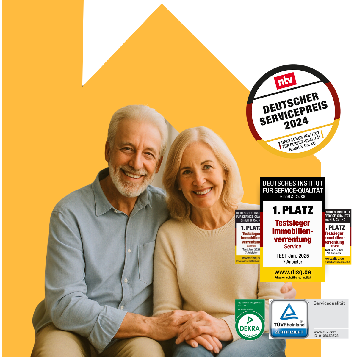 Wir verwandeln Ihre Immobilie in Barvermögen.